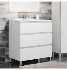 Тумба с раковиной Sanvit Авеню 3 75, белая