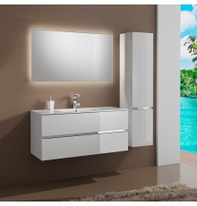 Мебель для ванной комнаты Sanvit Кубэ -2 90 белый глянец