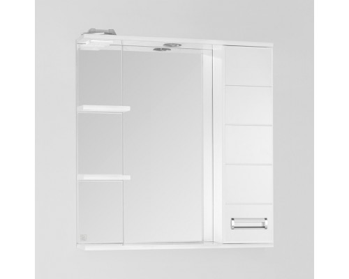 Зеркало Style Line Ирис С 75 белое