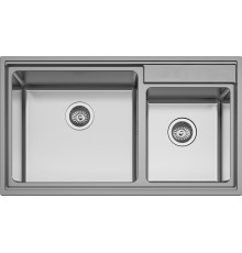 Мойка кухонная Seaman Eco Roma SMR-8650B без отверстий
