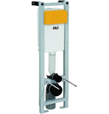 Система инсталляции для унитазов OLI Quadra 141945 пневматическая, крепления  fast-fit
