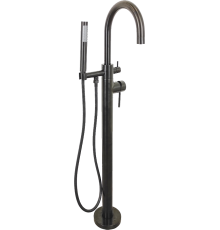 Напольный смеситель для ванны с душем Paini Cox 78PZ136LM