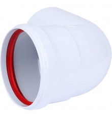 Отвод Vaillant 90 DN 80 белый 300818 (300818 )