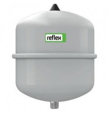 Мембранный бак Reflex N 8 для отопления вертикальный (цвет серый) (8202501)