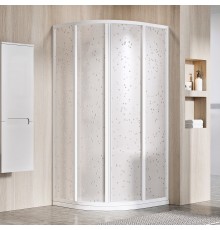 Душевой уголок Ravak Supernova SKCP4-90 195 Pearl, профиль белый