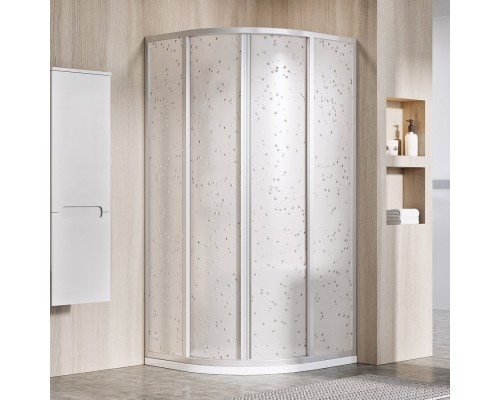 Душевой уголок Ravak Supernova SKCP4-90 195 Pearl, профиль сатин