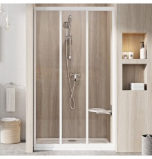 Душевая дверь в нишу Ravak Supernova ASDP3-90 Transparent, 200, профиль белый