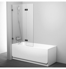 Шторка на ванну Ravak BVS2-100 L Transparent фурнитура хром