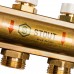 Распределительный коллектор из латуни без расходомеров STOUT 12 выходов (SMB 0468 000012)