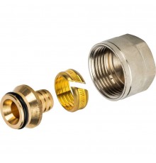 Фитинг компрессионный STOUT евроконус для труб PEX 16х2,2х3/4 (SFC-0020-001622)