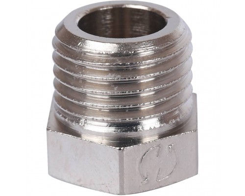 Заглушка STOUT НР никелированная 1/4 (SFT-0025-000014)