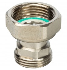 Разъемное соединение STOUT 3/4 с плоским уплотнением никелированное (SDG-0019-010020)