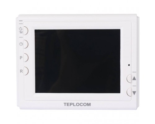 Термостат комнатный Teplocom TS-Prog-2AA/8A, проводной, прогр., реле 250В, 8А 912 (912)