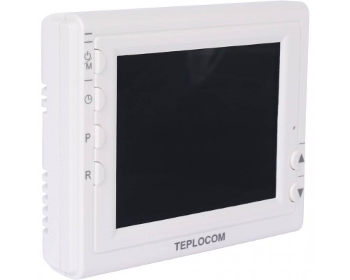 Термостат комнатный Teplocom TS-Prog-2AA/8A, проводной, прогр., реле 250В, 8А 912 (912)