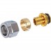 Концовка евроконус FAR для труб PEX 16х2.2, с накидной гайкой 1/2 (FC 6075 58845)