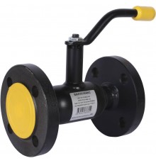 Кран шаровой стальной БРОЕН Балломакс ф/ф DN 025 PN 40 для теплоснабжения с рукояткой (300150)