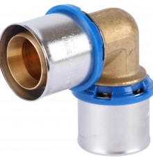 APE Угольник APE 90° 32х32 для металлопластиковых труб прессовой (ARL3200440)
