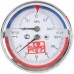 Термоманометр РОСМА 80 мм 120 градусов 1/2 длина клапана 46 мм давление 0.4 MPa осевое присоединение ТМТБ-31T.1 (00000002289)