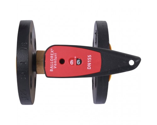 Клапан балансировочный БРОЕН Venturi DRV DN 015 PN 16 ручной фланцевый (56253)