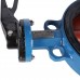 Затвор поворотно-дисковый Tecofi VPI4448 DN 250 PN 16 межфланцевый с ручкой из чугуна EPDM (VPI4448-02EP0250)