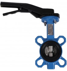 Затвор поворотно-дисковый Tecofi VPI4449 DN 40 PN 16 EP из чугуна д/нерж (VPI4449-02EP0040)