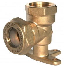 Угольник Stahlmann с креплением (F) 15х1/2 EF (SEFL1501/2FBEF)