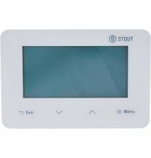 Проводной комнатный двухпозиционный регулятор ST-293v3, белый STOUT STE-0101-029331 (STE-0101-029331)