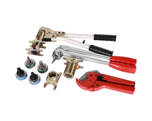 PexTool(PEXbox) Универсальный комплект механического инструмента (4 насадки: 16х2.2 и 20х2.8 для труб PEХ, 16.2х2.6 и 20х2.9 для стабильной трубы) (PexTool)