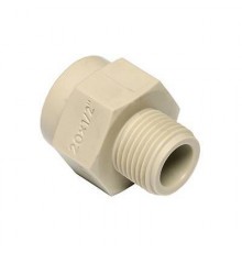 Переход Ekoplastik ППр с пластмассовой резьбой наружной 25x3/4 (SDG02525RCT)