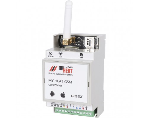 Термостат ЭВАН MYHEAT GSM (6282)