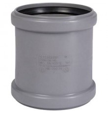 Ostendorf 027-1752 Муфта PP-H 2х-раст сер б/н Дн40 в/к HT 111510 (027-1752)