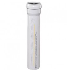 Труба PP-H сер б/ш б/н Дн110х5,3 L=3,0м в/к PP-MD Skolan dB Ostendorf 335070 (033-2561)