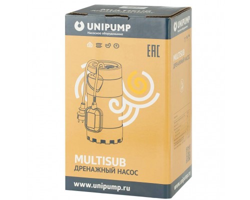 Насос дренажный UNIPUMP MULTISUB 1000 (56225) Насос дренажный UNIPUMP MULTISUB 1000 (56225)