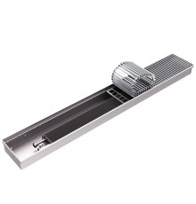 Конвектор внутрипольный ROMMER RCN 80.200.2400 (Решётка роликовая, анодированный алюминий) RCN1-1000-0820240 (RCN1-1000-0820240)