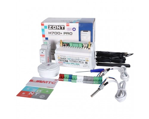Универсальный ZONT ML00005557 GSM / Wi-Fi контроллер ZONT H700+ Pro (ML00005557) Универсальный ZONT ML00005557 GSM / Wi-Fi контроллер ZONT H700+ Pro (ML00005557)