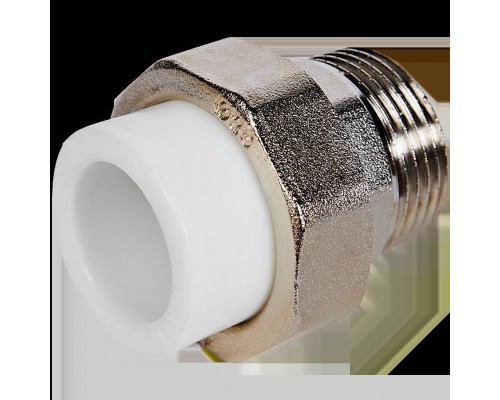 Муфта комбинированная Pro Aqua d=25-1 PP-R разъемная (американка) НР Белая (PA21015) Муфта комбинированная Pro Aqua d=25-1 PP-R разъемная (американка) НР Белая (PA21015)