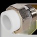 Муфта комбинированная Pro Aqua d=25-1 PP-R разъемная (американка) НР Белая (PA21015)