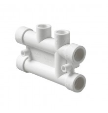 PA63010PG Pro Aqua d=25-20 PP-R Распределительный блок для систем отопления Серый (PA63010PG)