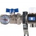 Коллектор из нержавеющей стали в сборе с расходомерами ROMMER 4 выхода (RMS-1210-000004)