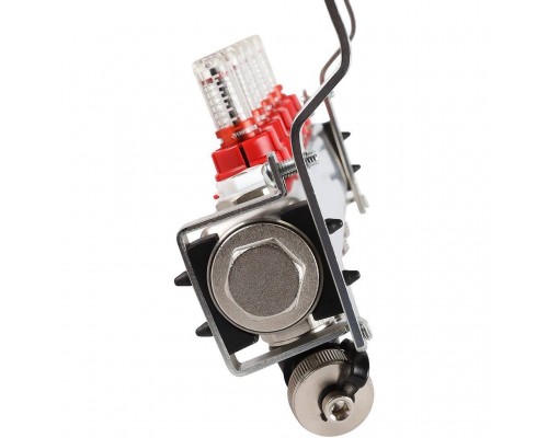 Коллектор из нержавеющей стали с расходомерами ROMMER, с клапаном вып. воздуха и сливом 5 выходов (RMS-1201-000005)