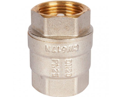 Клапан обратный пружинный муфтовый с пластиковым седлом ROMMER RVC-0002-000020 3/4 (RVC-0002-000020) Клапан обратный пружинный муфтовый с пластиковым седлом ROMMER RVC-0002-000020 3/4 (RVC-0002-000020)