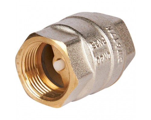 Клапан обратный пружинный муфтовый с пластиковым седлом ROMMER RVC-0002-000020 3/4 (RVC-0002-000020) Клапан обратный пружинный муфтовый с пластиковым седлом ROMMER RVC-0002-000020 3/4 (RVC-0002-000020)