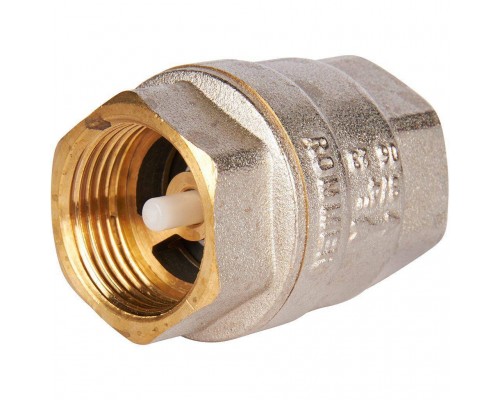 Клапан обратный пружинный муфтовый с пластиковым седлом ROMMER RVC-0002-000020 3/4 (RVC-0002-000020) Клапан обратный пружинный муфтовый с пластиковым седлом ROMMER RVC-0002-000020 3/4 (RVC-0002-000020)