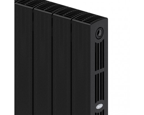 Радиатор биметаллический RIFAR SUPReMO 500 8 секции боковое подключение (Антрацит) 4RS50-8-AN (4RS50-8-AN)