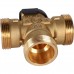 STOUT SVM-0170-300132 STOUT Компактный 3-Ходовой зональный клапан, сервопривод 230V, с кабелем 1м,, НР 1 1/4 (SVM-0170-300132)