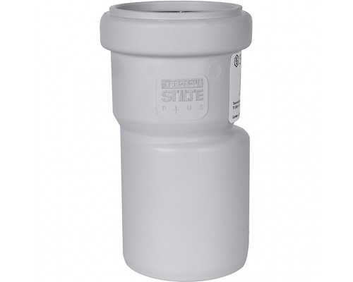 Переход эксцентрический канализационный бесшумный STOUT D 58 х 50 SKB-0013-005850 (SKB-0013-005850)