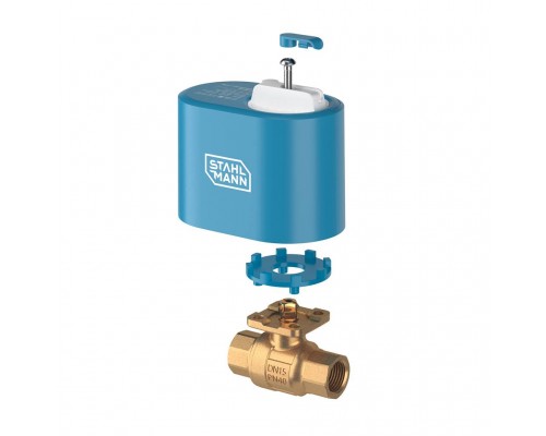 Кран шаровой с электроприводом Stahlmann 3/4F 12В 2282756 (2282756)
