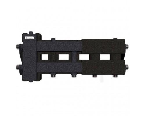 Балансировочный коллектор GIDRUSS BM-60-3D.EPP (до 60 кВт, подкл. котла G 1, 2+1 контура G 1, 4D-кронштейны K.UMS, EPP-термоизоляция) (BM 6002T 20) Балансировочный коллектор GIDRUSS BM-60-3D.EPP (до 60 кВт, подкл. котла G 1, 2+1 контура G 1, 4D-кронштейны K.UMS, EPP-термоизоляция) (BM 6002T 20)