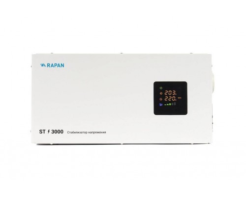 Стабилизатор сетевого напряжения Teplocom RAPAN ST-3000 3000ВА, Uвх. 100-260 В (8902)