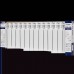 Радиатор биметаллический STOUT TITAN 350 14 секций боковое подключение (белый RAL 9016) SRB-3310-035014 (SRB-3310-035014)